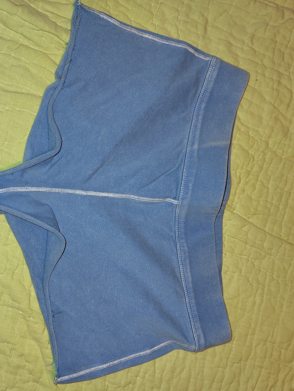 Free People Blue Bike Shorts